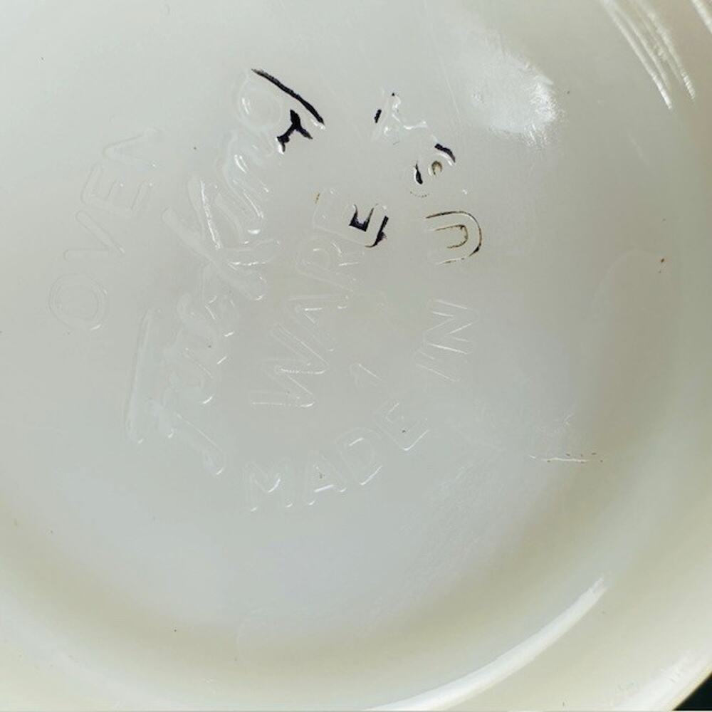 Anchor Hocking Fire King 2 Peach/Orange Lustre Mug/Cup D Handle Iridescent VTG - Picture 11 of 16